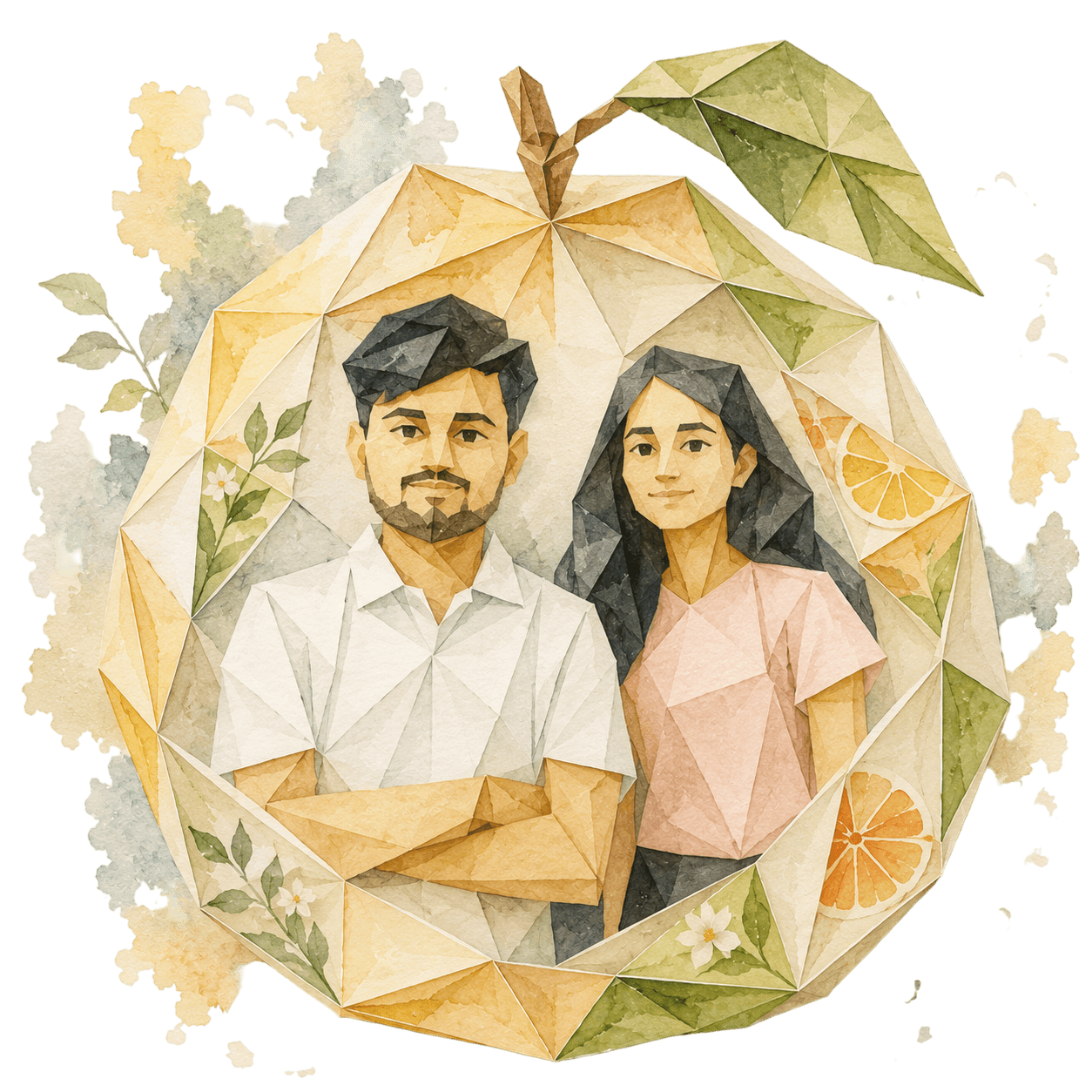 Founders of Fruit Stories - Tirth & Harshvi
